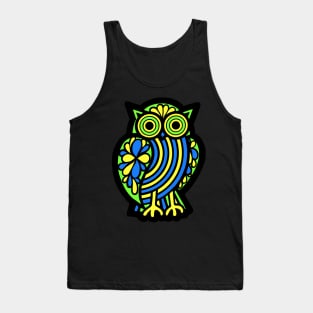 Psychedelic Owl Tank Top